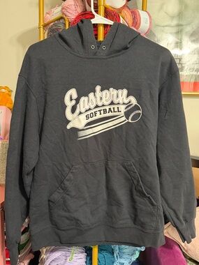 Eastern School Softball Y2K Hoodie